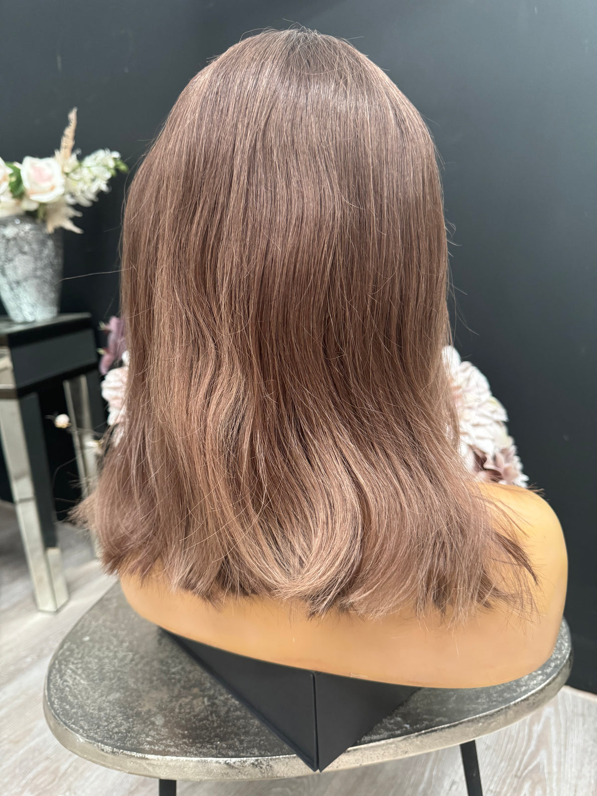 Sale Wig 551– Natural Looking Human Hair Wig - Nuolawigs