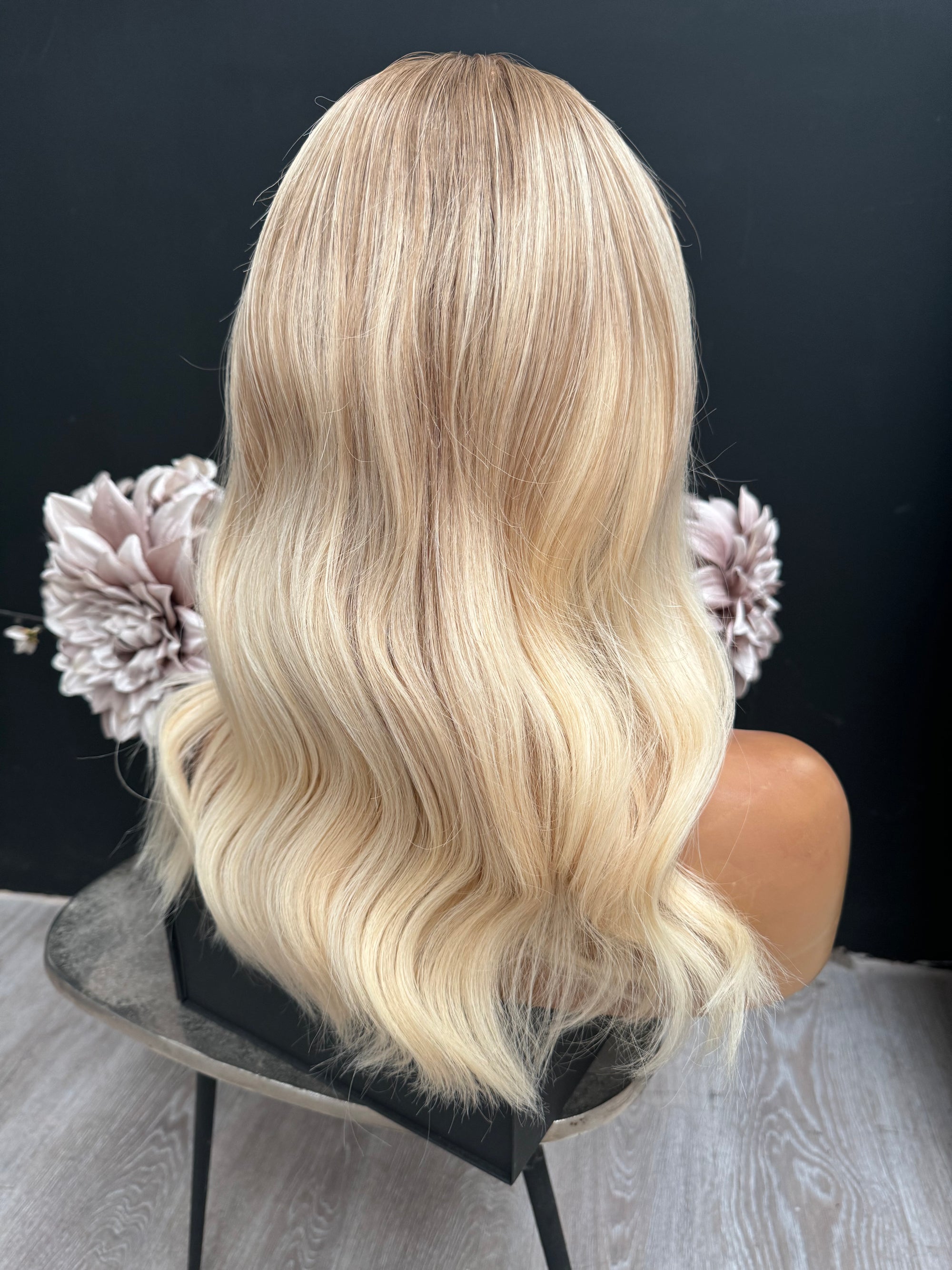 Sale Wig 681– Natural Looking Human Hair Wig - Nuolawigs
