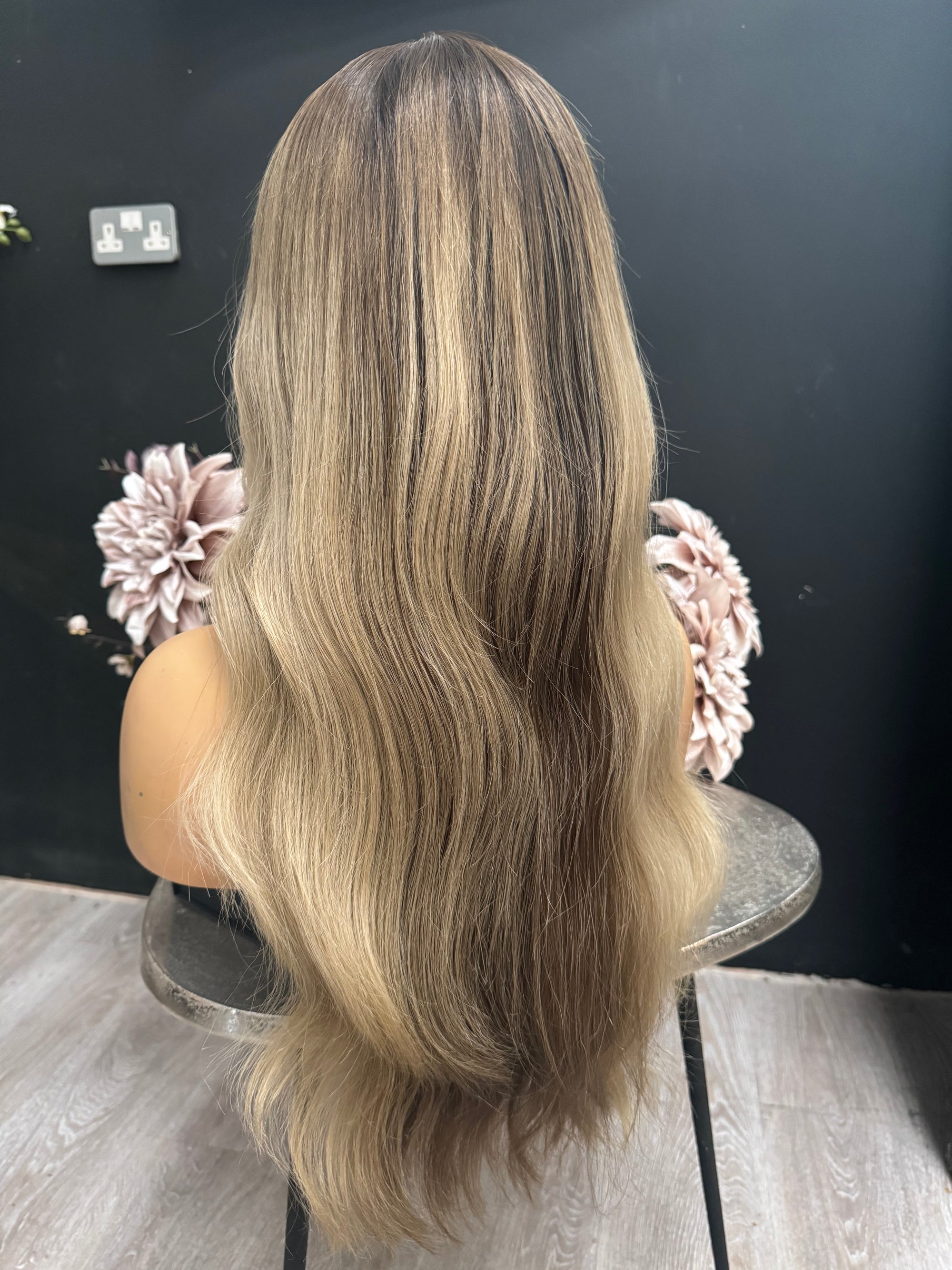 Sale Wig 563– Natural Looking Human Hair Wig - Nuolawigs