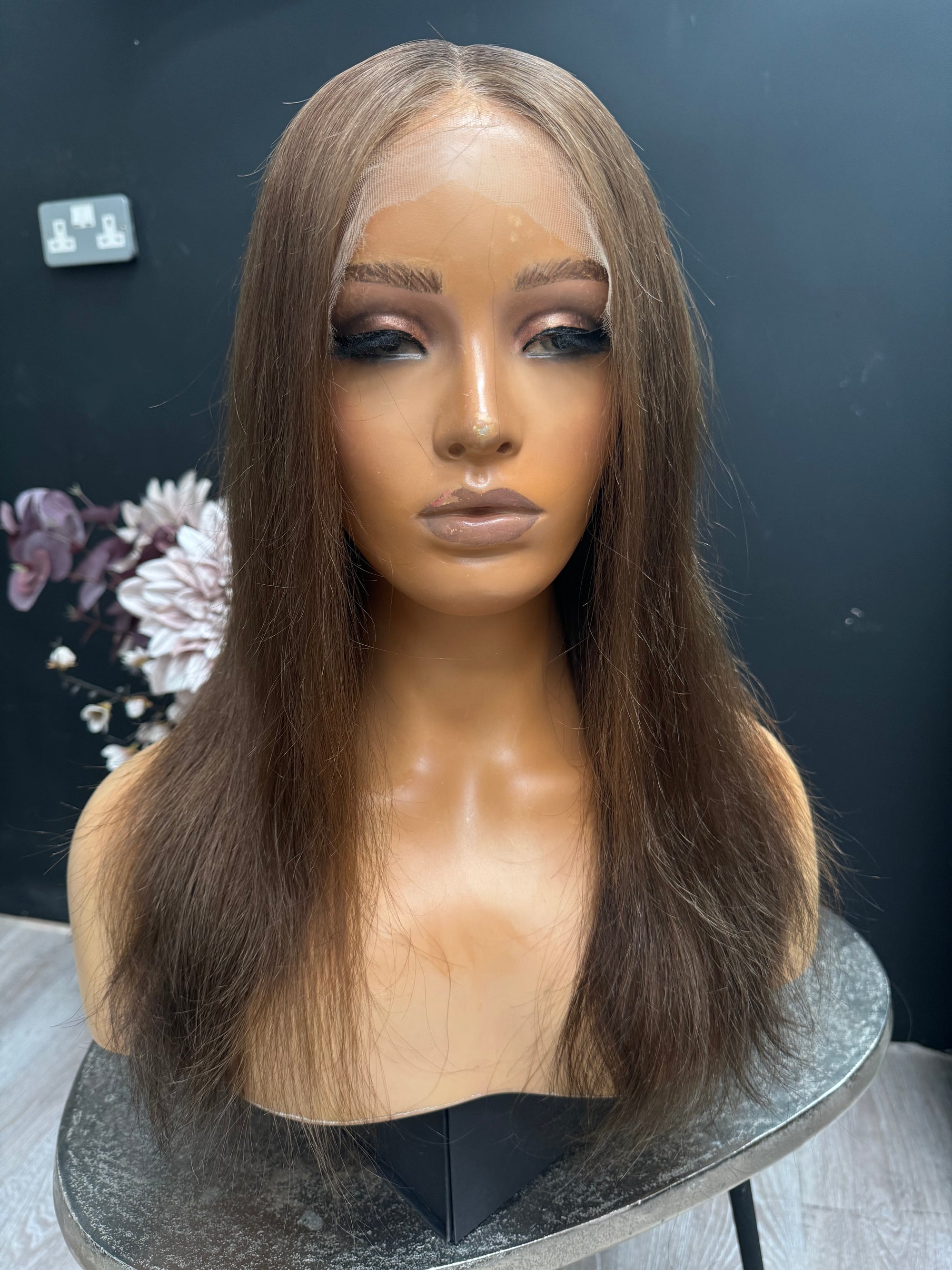 Sale Wig 548– Natural Looking Human Hair Wig - Nuolawigs