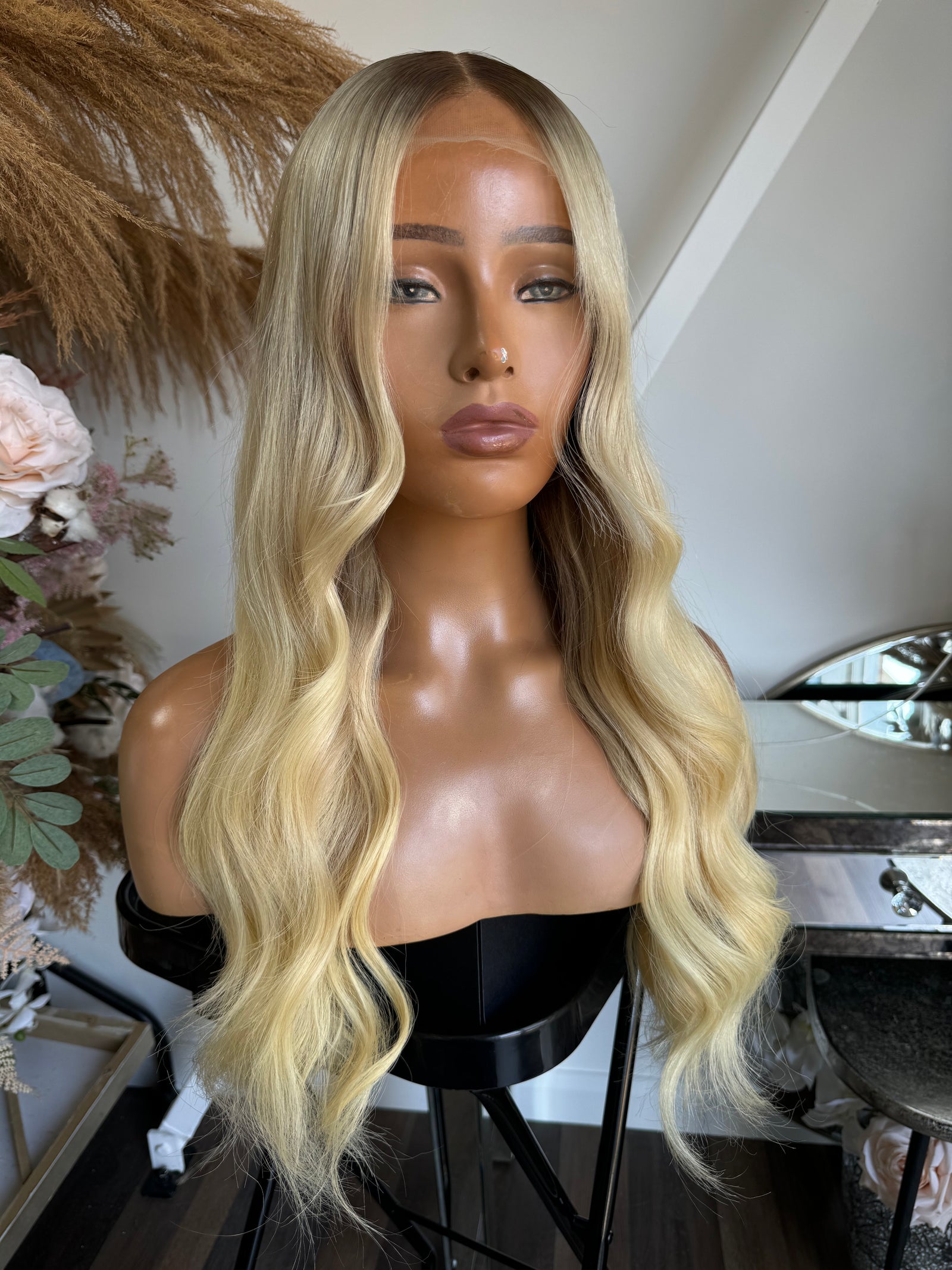 Sale Wig 734 – Natural Looking Human Hair Wigs - Nuolawigs