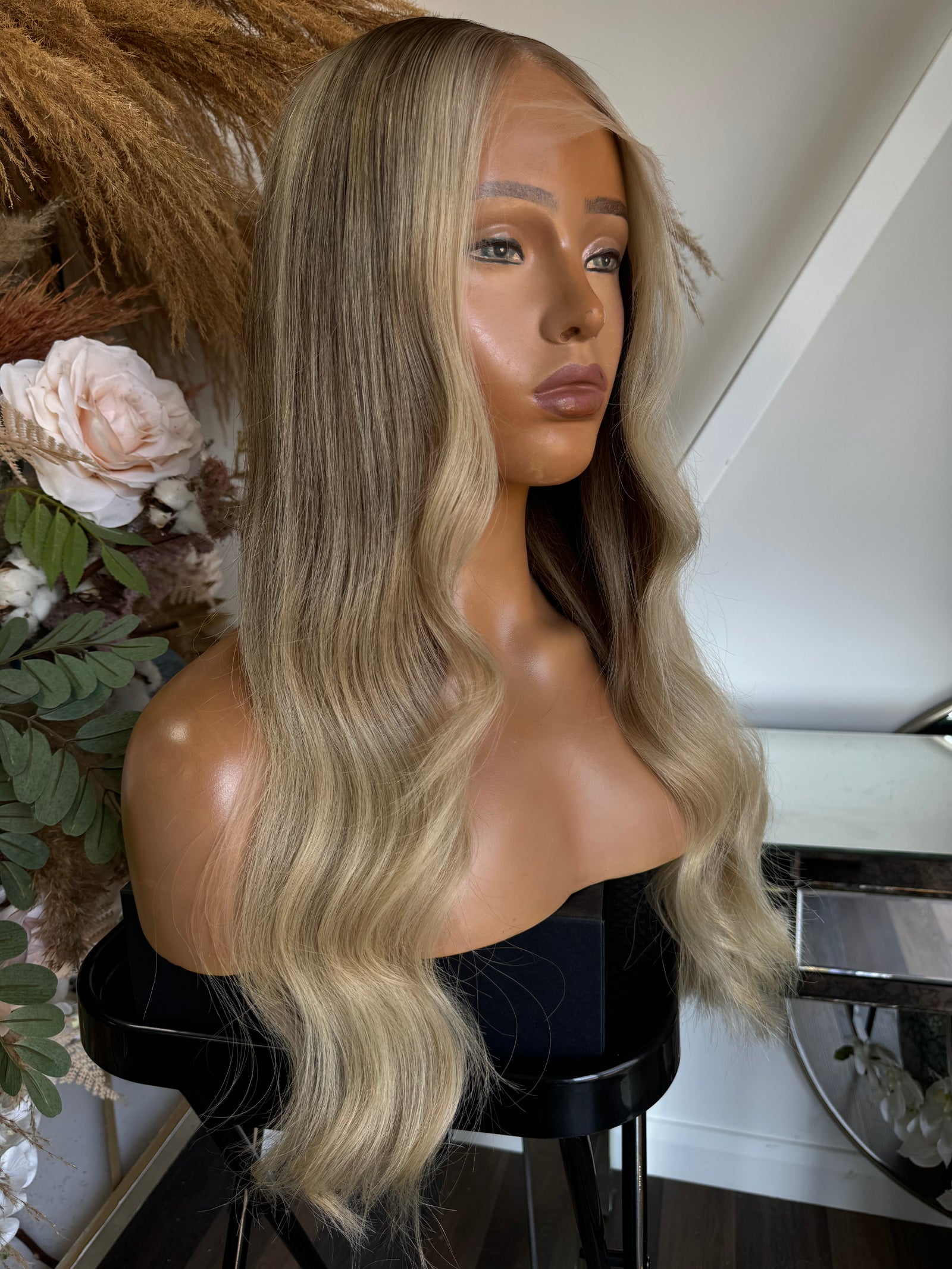 Sale Wig 735 – Natural Looking Human Hair Wigs - Nuolawigs