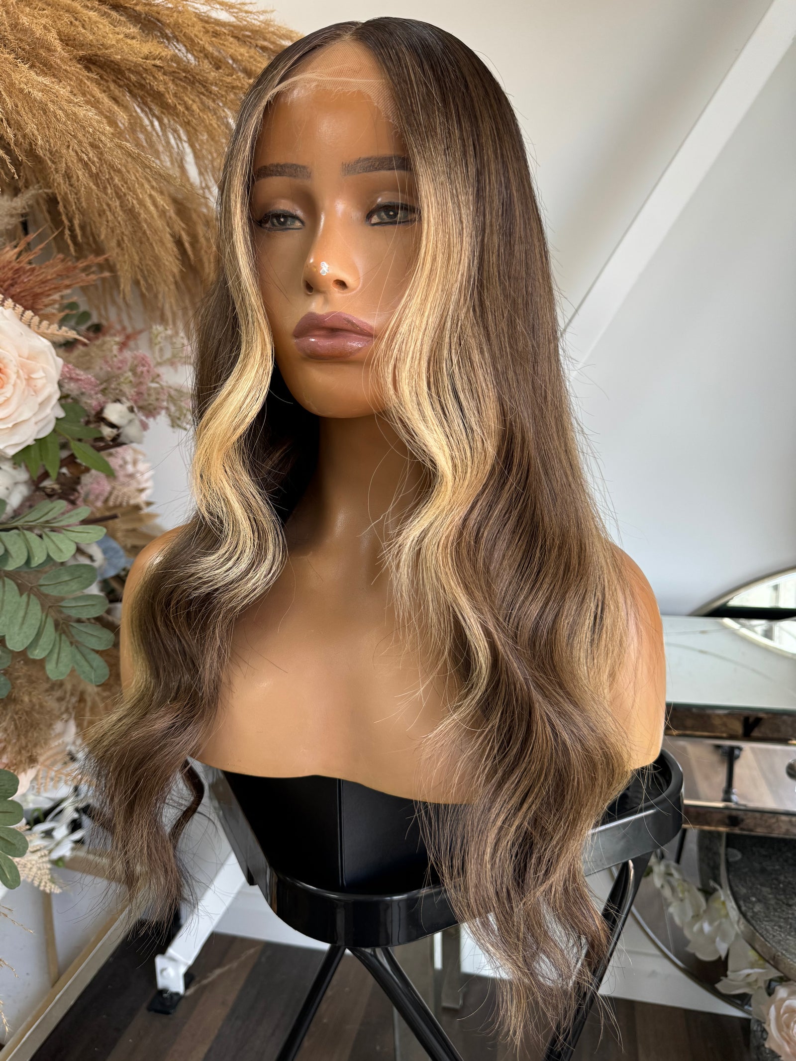 Sale Wig 745 – Natural Looking Human Hair Wigs - Nuolawigs