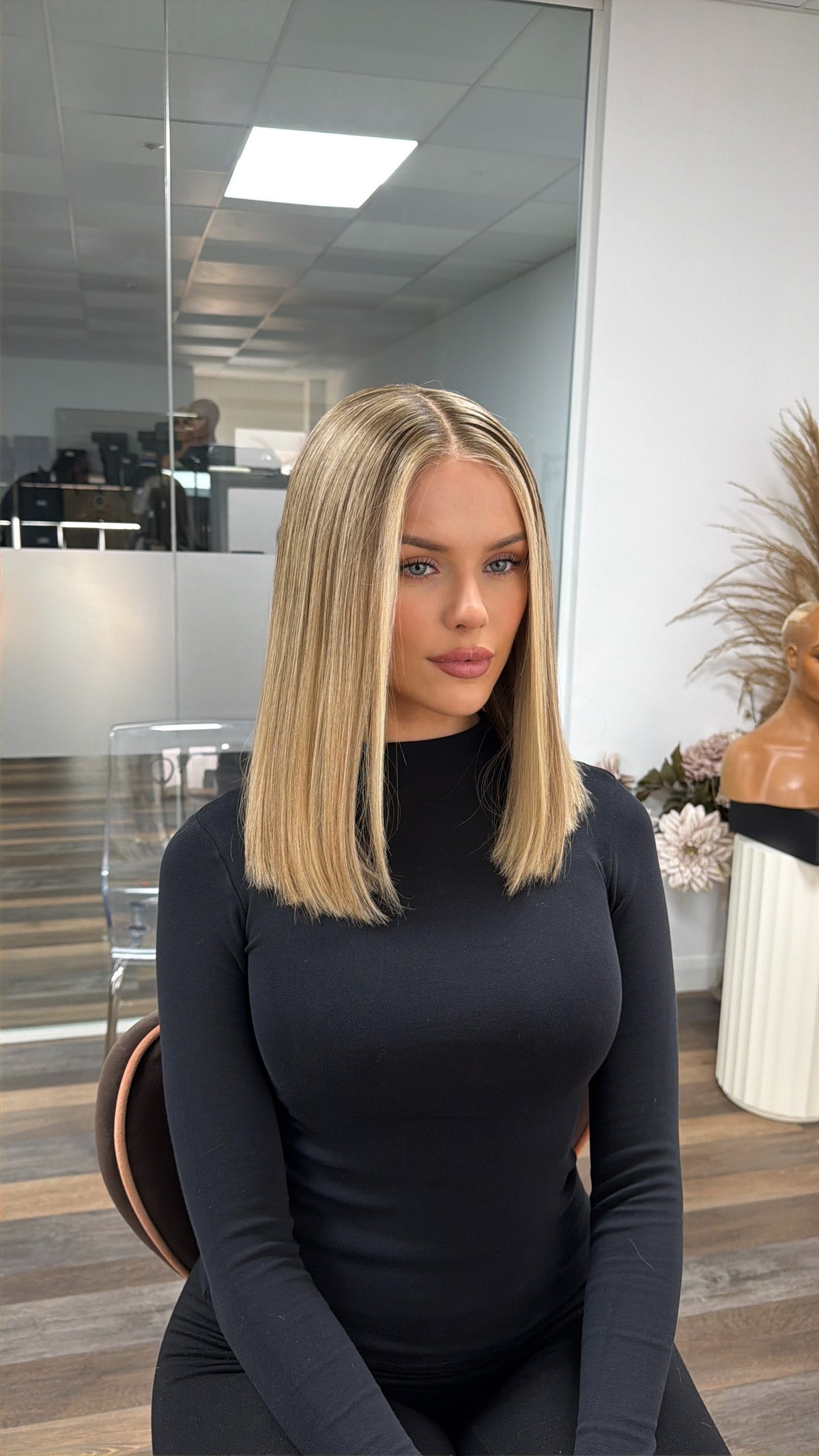 Milan HD Lace Wig – 100% Human Hair Wig, Natural Hairline