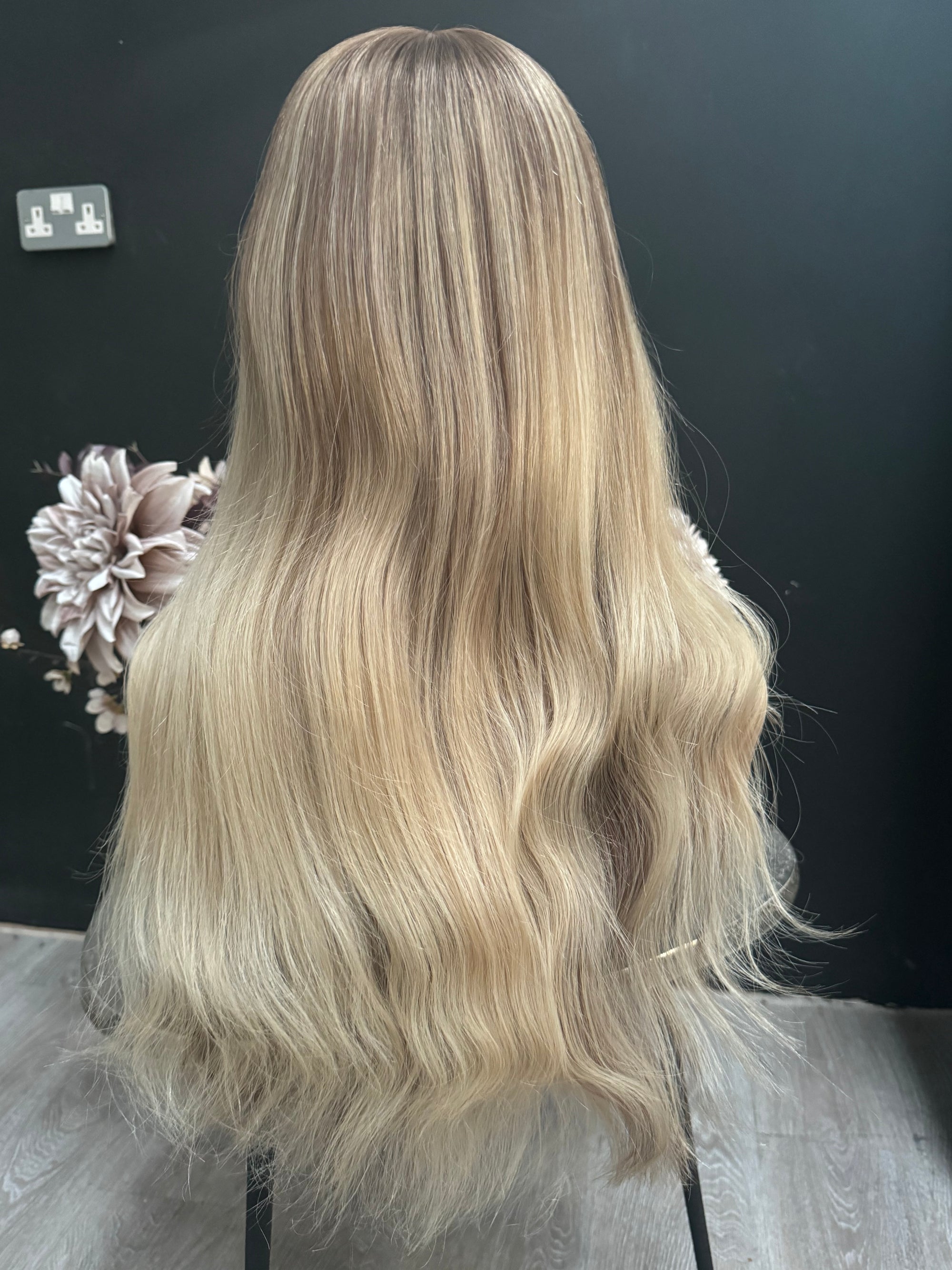 Sale Wig 566 – Natural Looking Human Hair Wig - Nuolawigs