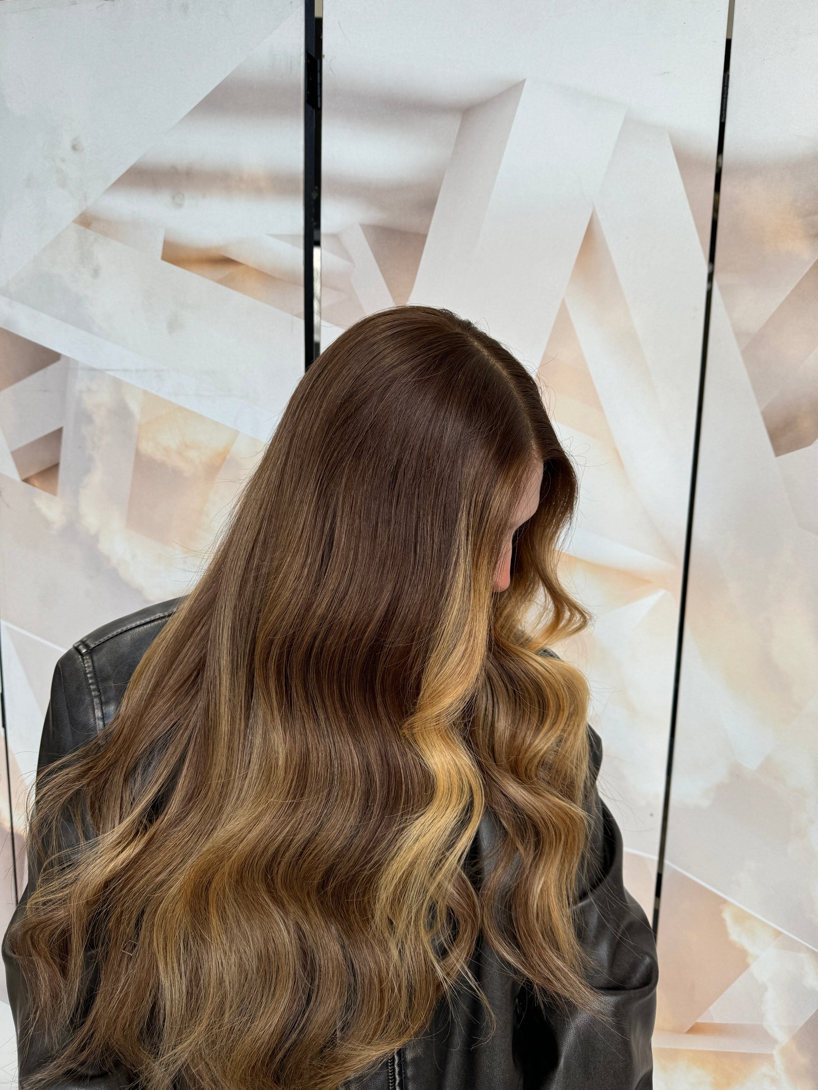 Golden Mocha Lace Wig – 100% Human Hair, Natural Hairline