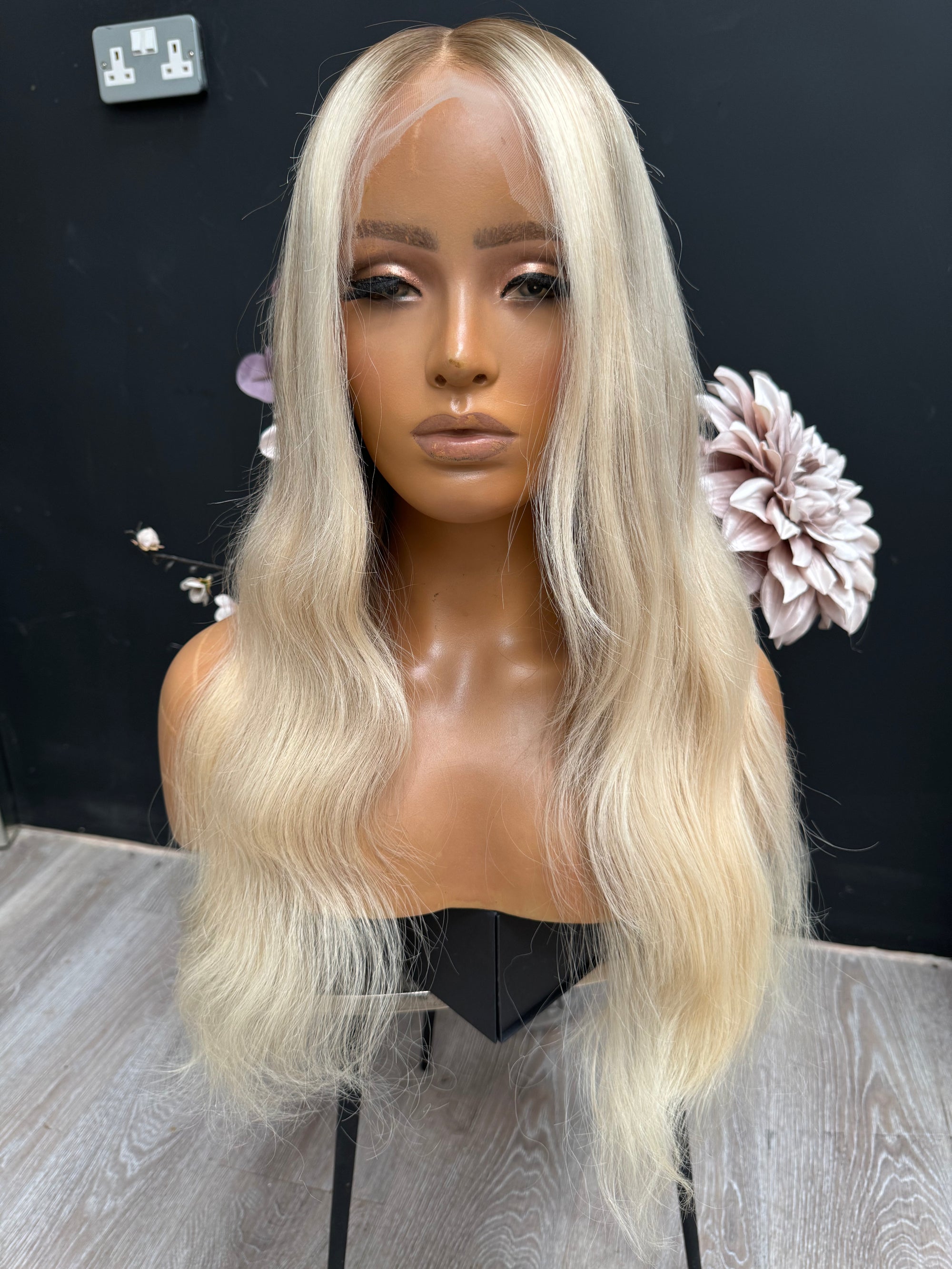 Sale Wig 538 – Natural Looking Human Hair Wig - Nuolawigs
