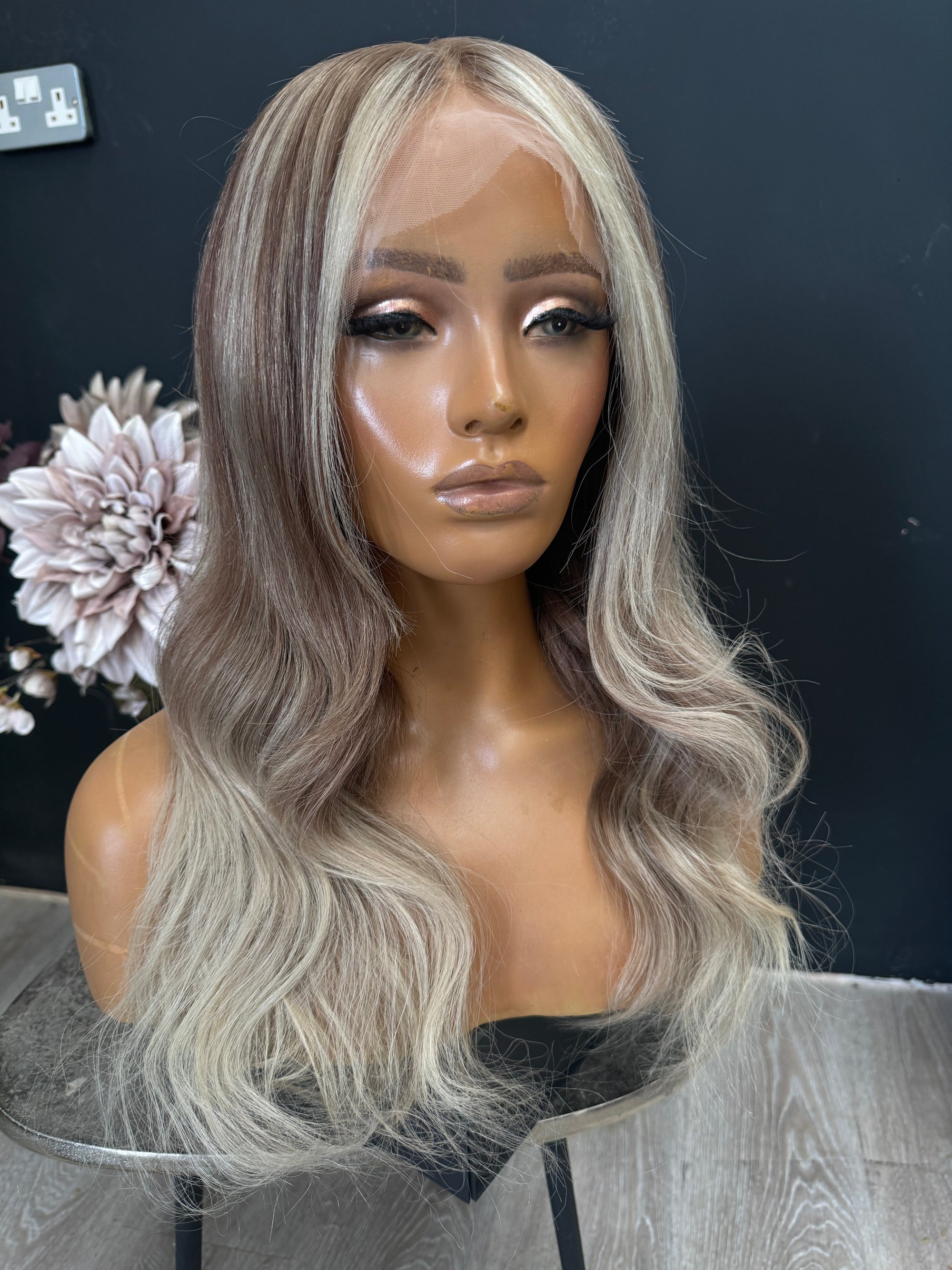 Sale Wig 546 – Natural Looking Human Hair Wig - Nuolawigs