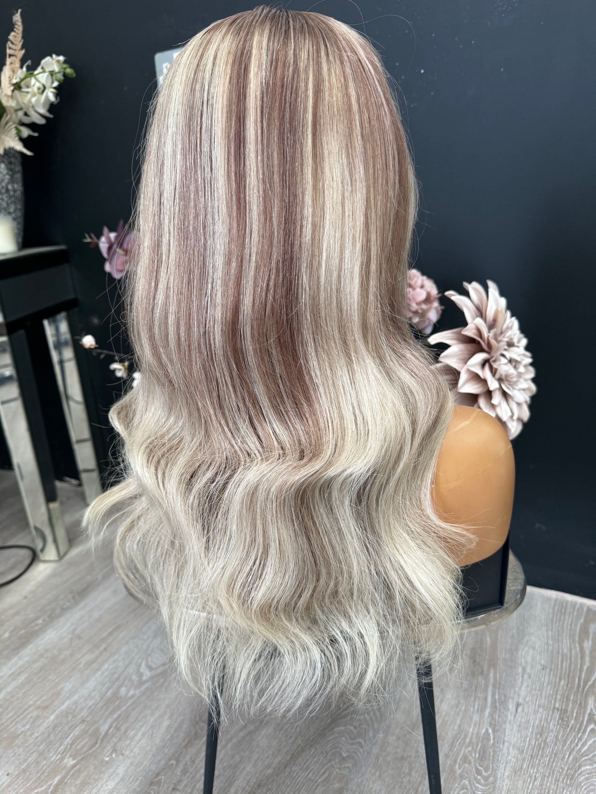 Sale Wig 546 – Natural Looking Human Hair Wig - Nuolawigs