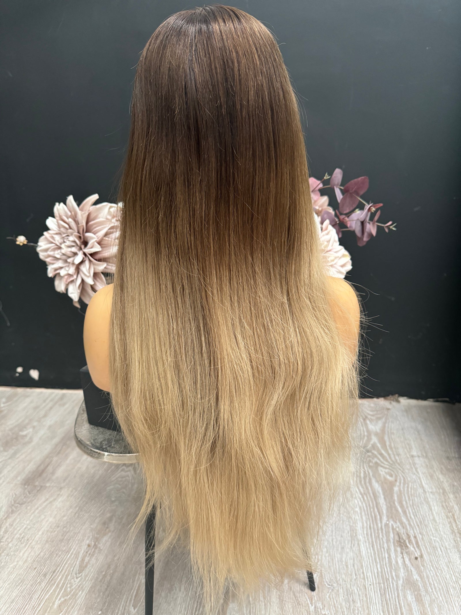 Sale Wig 586– Natural Looking Human Hair Wig - Nuolawigs