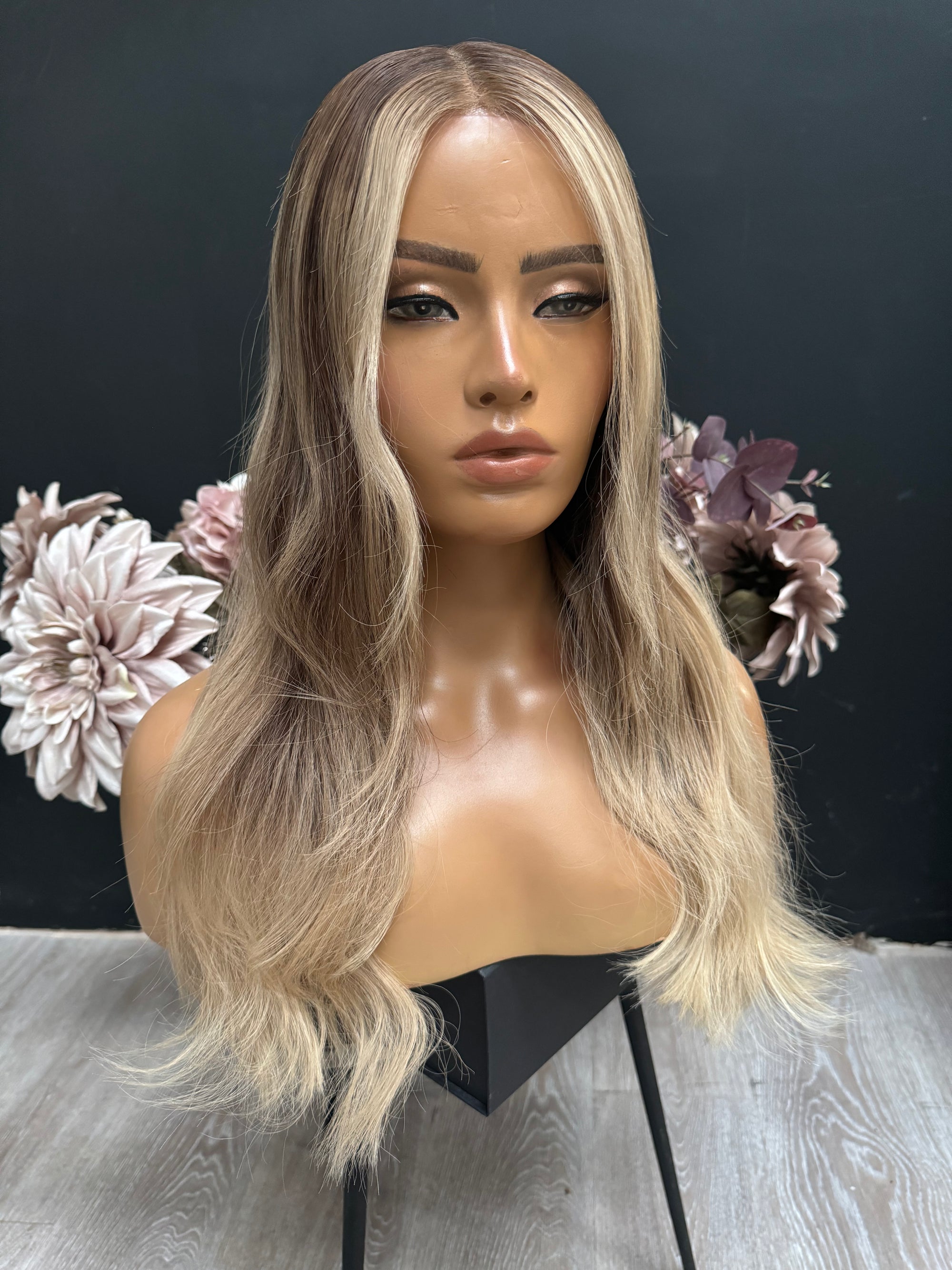 Sale Wig 603 – Natural Looking Human Hair Wig - Nuolawigs
