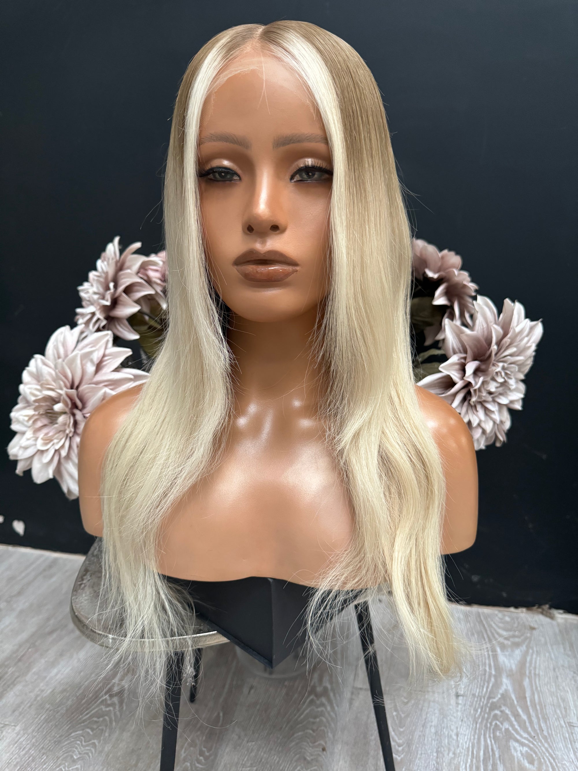 Sale Wig 624 – Natural Looking Human Hair Wig - Nuolawigs