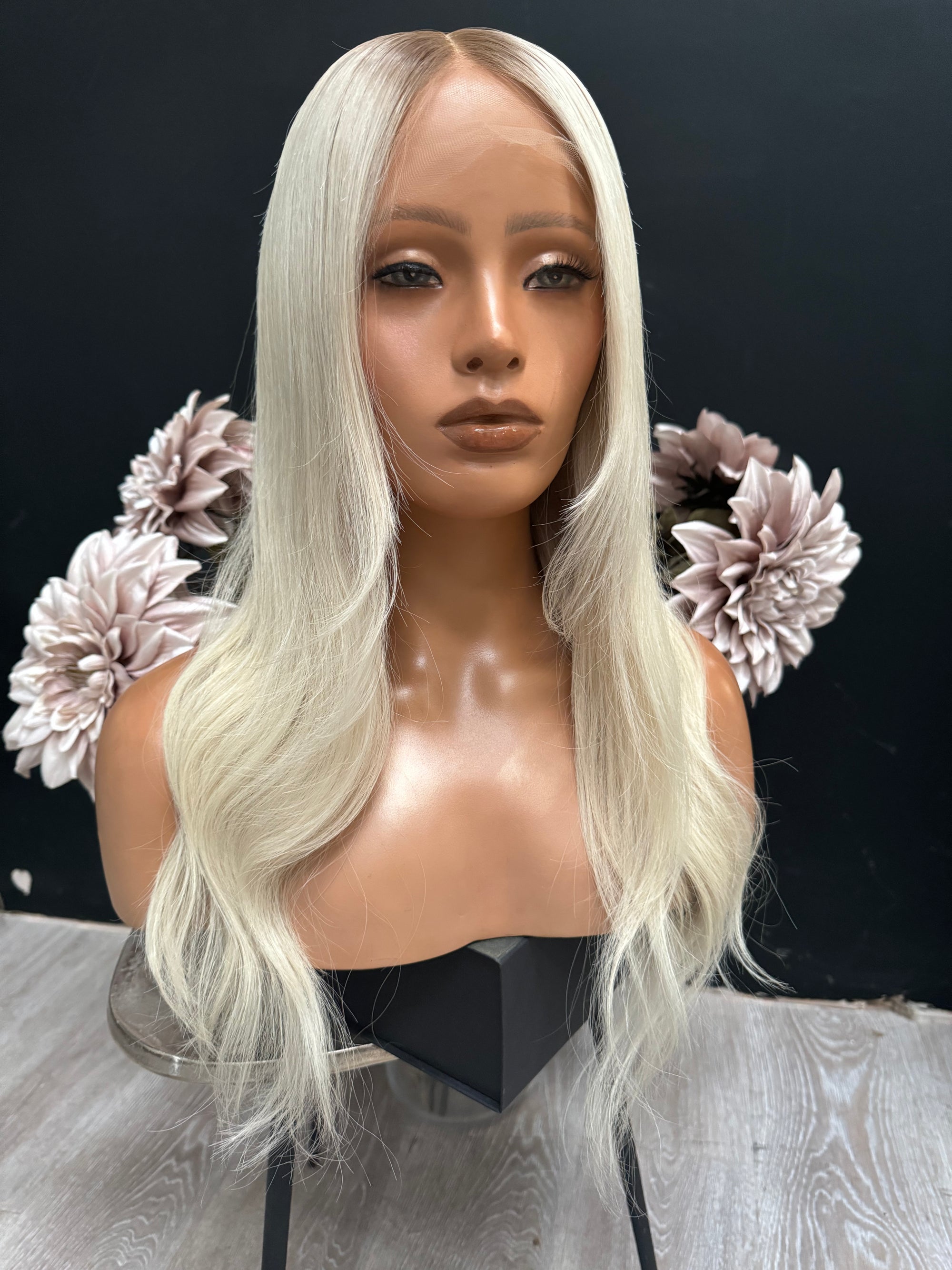 Sale Wig 631 – Natural Looking Human Hair Wig - Nuolawigs