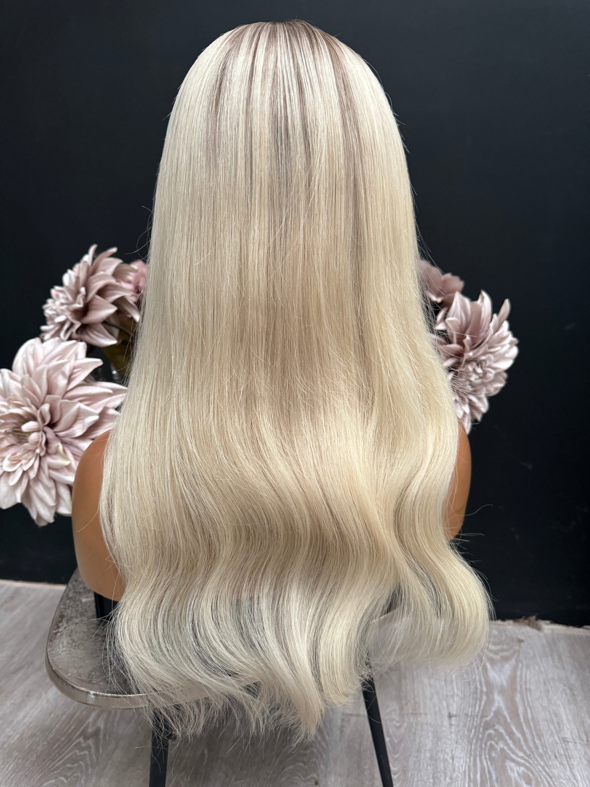 Sale Wig 631 – Natural Looking Human Hair Wig - Nuolawigs