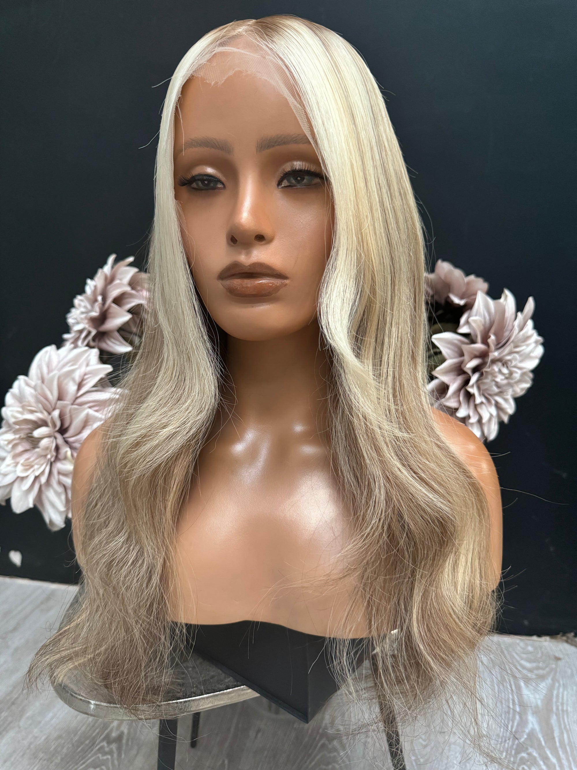 Sale Wig 633 – Natural Looking Human Hair Wig - Nuolawigs