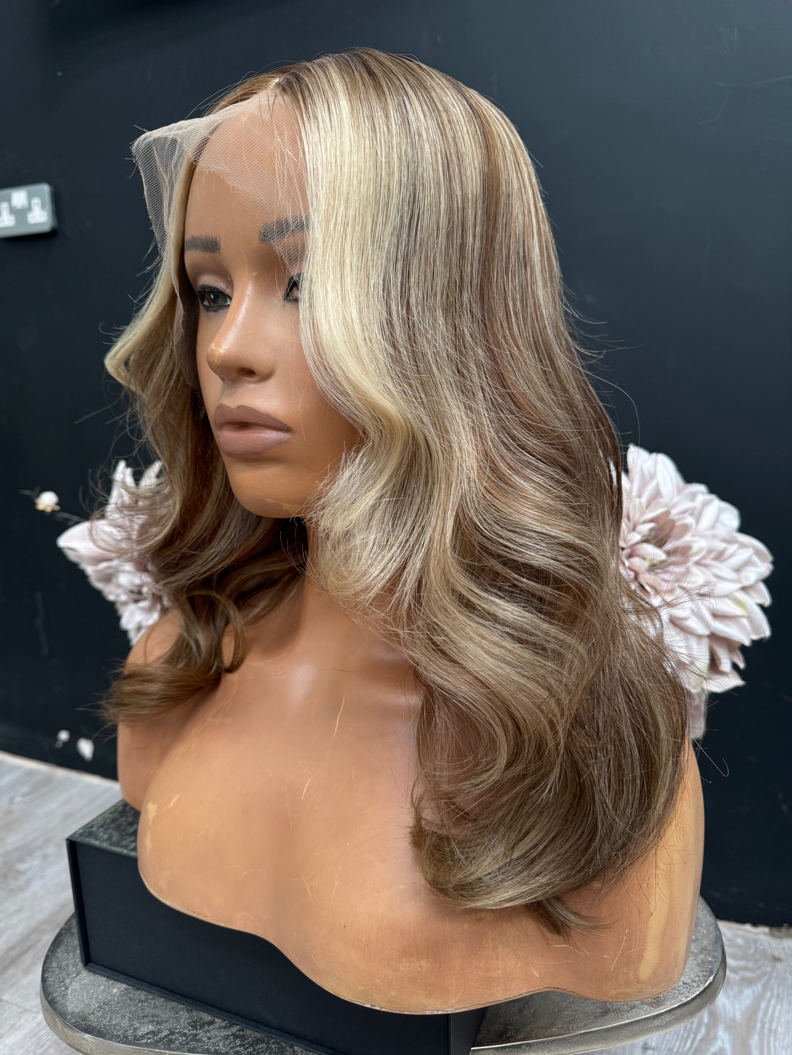 Sale Wig 381 – Natural Looking Human Hair Wig - Nuolawigs