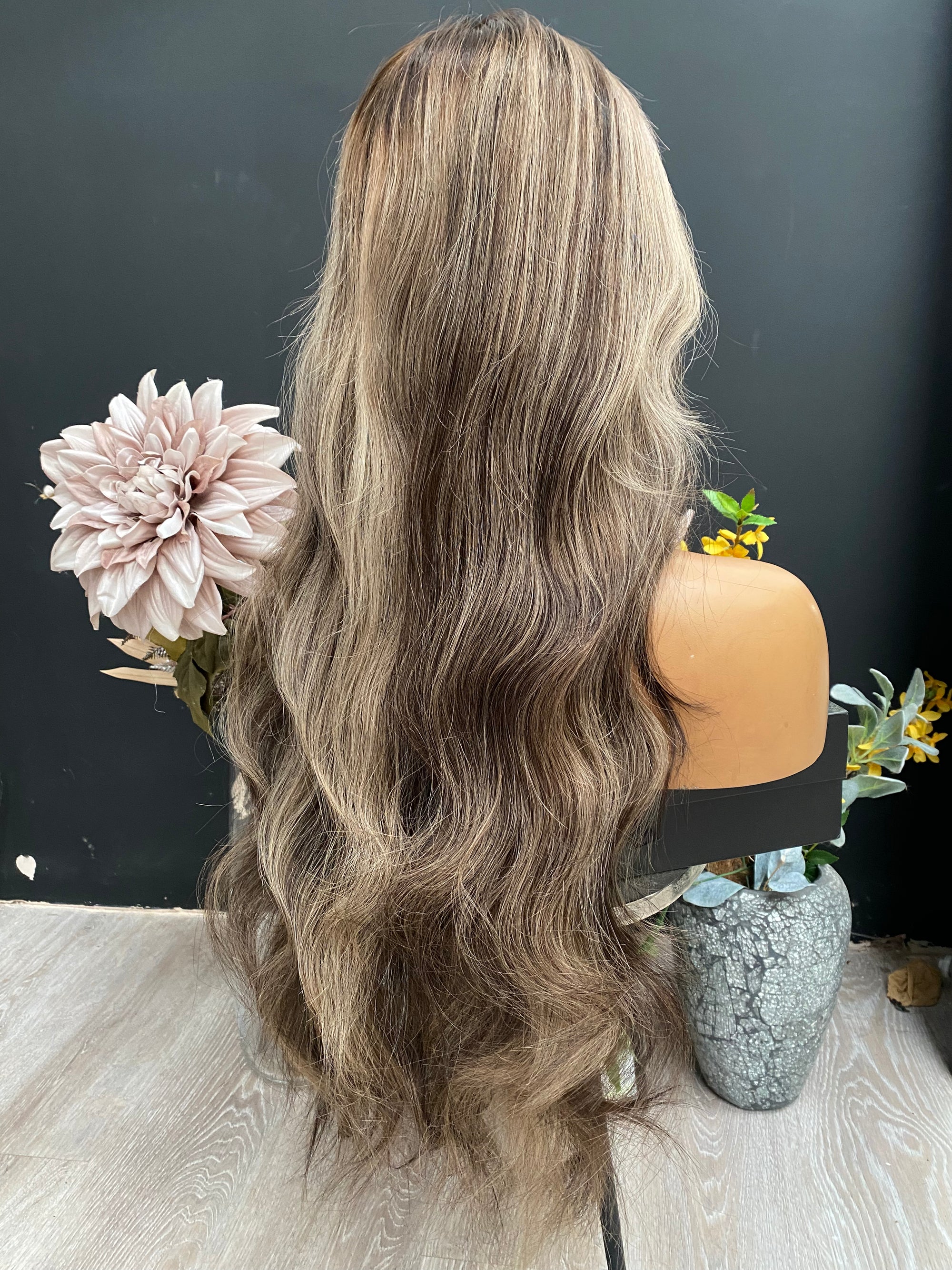 Sale Wig 521 – Natural Looking Human Hair Wig - Nuolawigs
