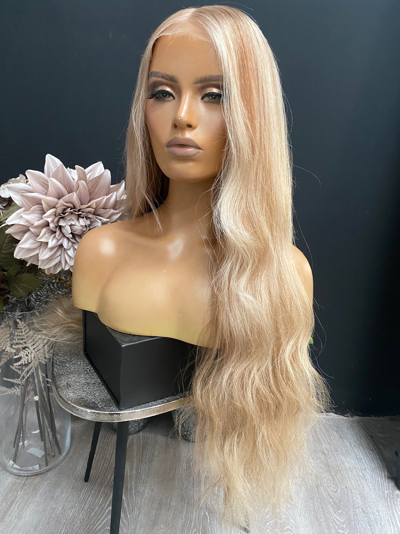 Sale Wig 528 – Natural Looking Human Hair Wig - Nuolawigs