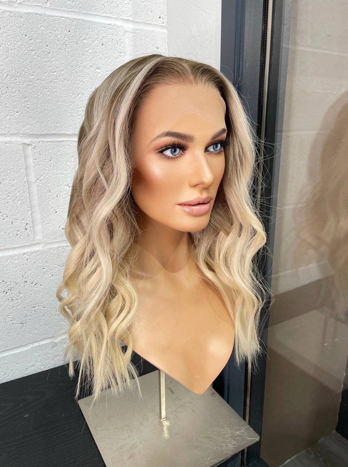 Georgina HD Lace Wig – 100% Human Hair Wig, Natural Hairline