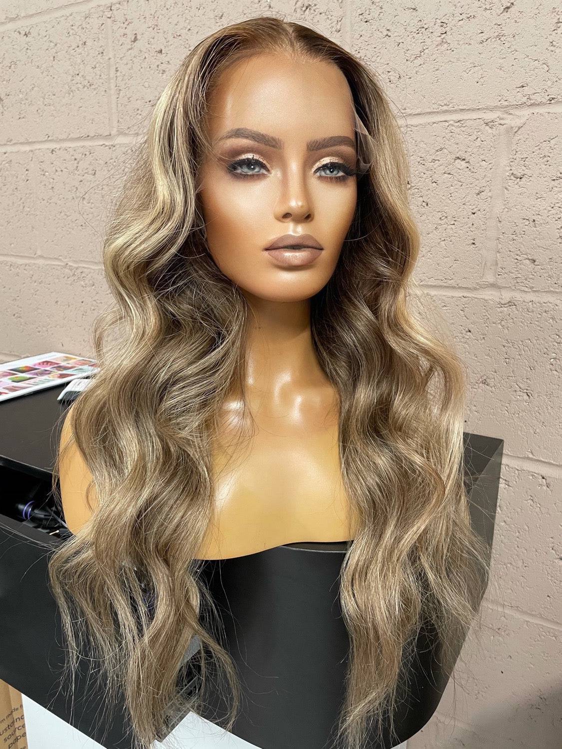 Chrissy HD Lace Wig – 100% Human Hair Wig, Natural Hairline