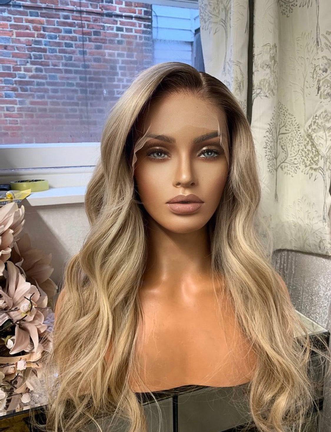 Lauren HD Lace Wig – 100% Human Hair Wig, Natural Hairline