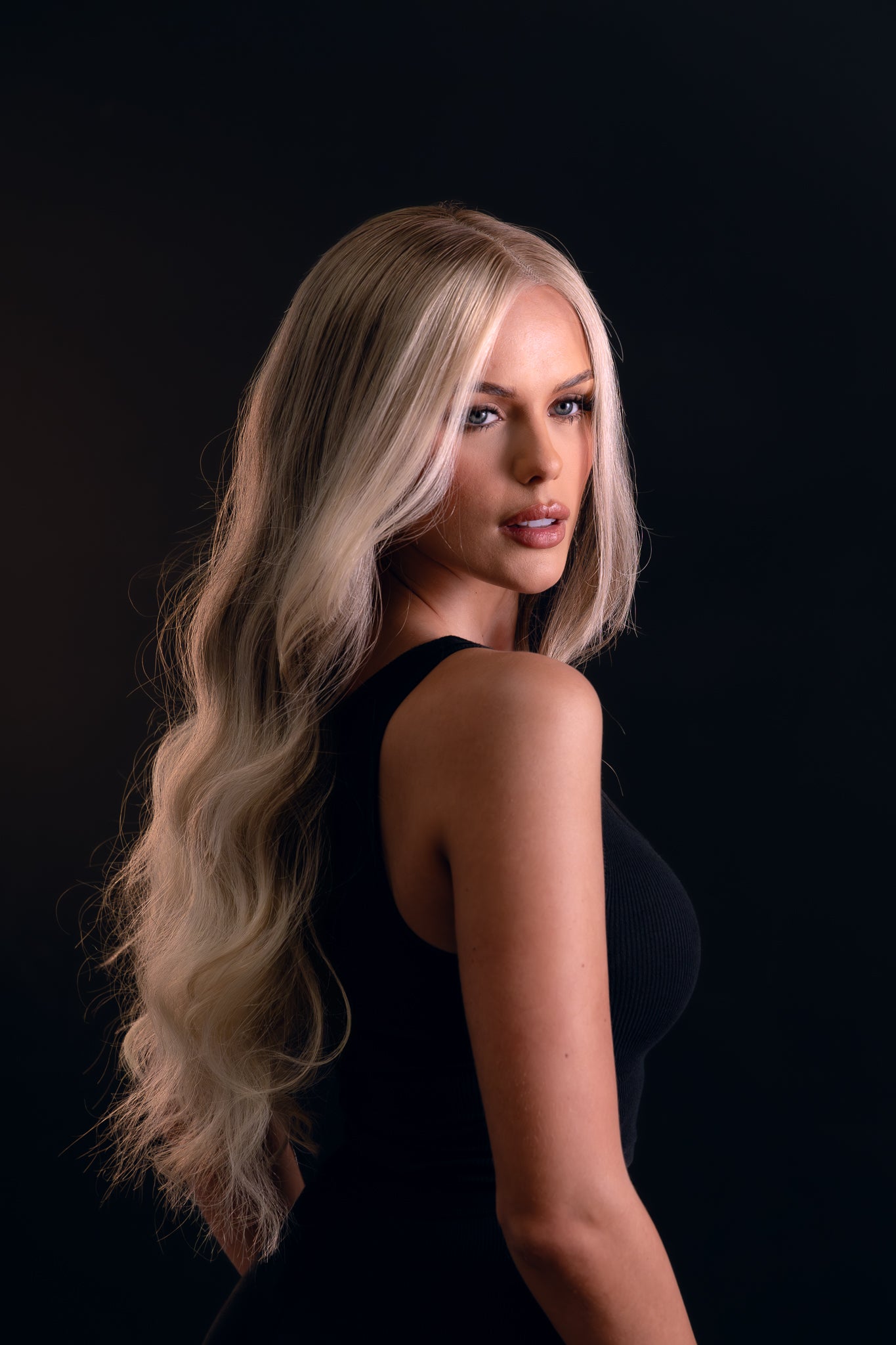 Collection of blonde real human hair wigs by Nuola Wigs – natural styles available in the UK, USA, and Canada.