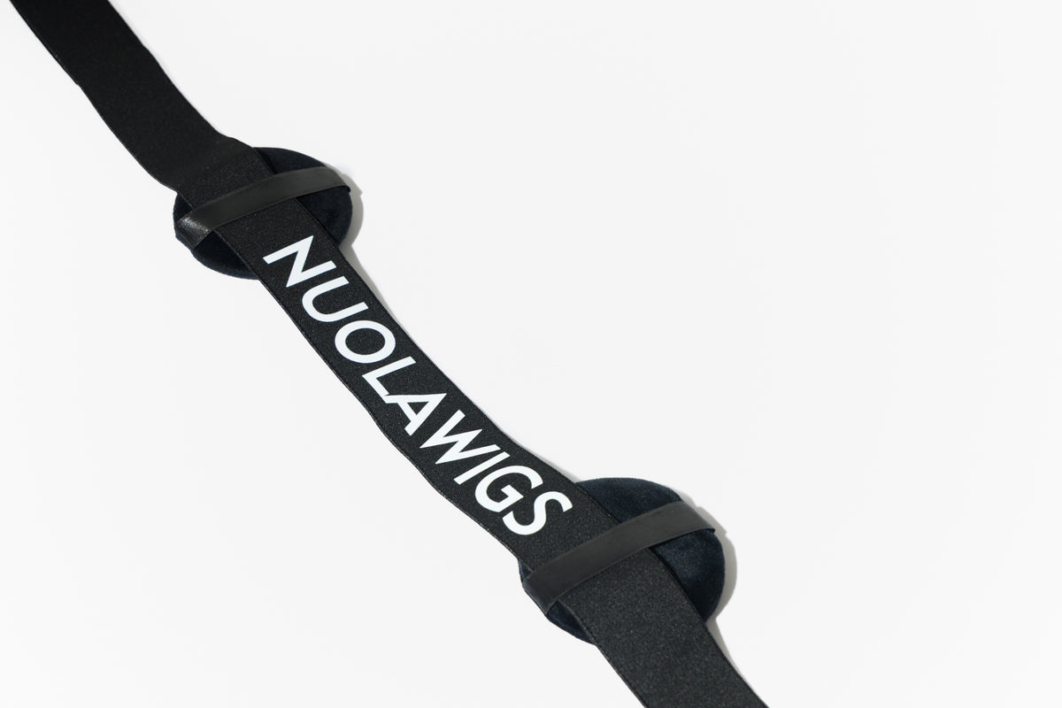 Adjustable lace melting band securing wig lace for seamless natural hairline finish – Nuola Wigs.