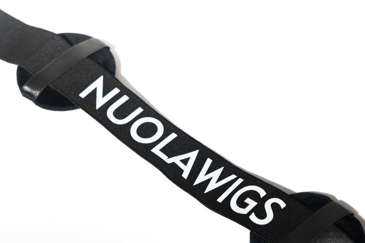 Adjustable lace melting band securing wig lace for seamless natural hairline finish – Nuola Wigs.